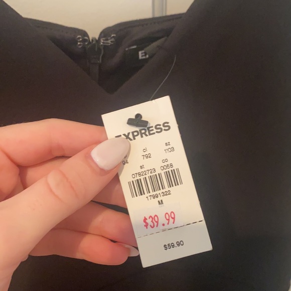 Express Black Dress - Picture 3 of 3